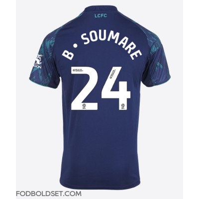 Leicester City Boubakary Soumare #24 Udebanetrøje 2025-26 Kortærmet Leicester City Boubakary Soumare #24 Udebanetrøje 2025-26 Kortærmet
